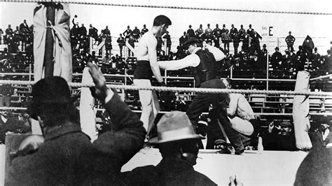 The Corbett-Fitzsimmons Fight -  A Historical Punch to Remember, Filled with Grit and Grunge!